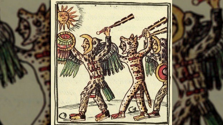 Aztec warriors