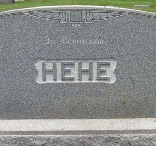 13 Tombstones with a Hilarious Twist